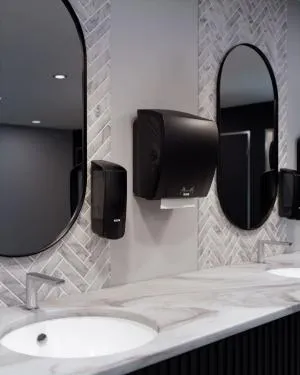 Тримач KATRIN System автоматичний для рушників у рулонах 82094, Тримачі для рушників (Диспенсери) - фото 9