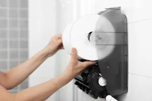 Тримач KATRIN System автоматичний для рушників у рулонах 82094, Тримачі для рушників (Диспенсери) - фото 5