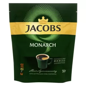 Кофе растворимый 30 г пакет Jacobs Monarch prpj.01667