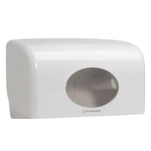 Диспенсер Kimberly-Clark Aquarius для туалетной бумаги 2 рул 18х29.8х13 см 6992, Держатели туалетной бумаги - фото 6
