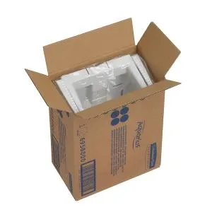 Диспенсер Kimberly-Clark Aquarius для туалетной бумаги в рулонах 31.2х25х15 см 6958, Держатели туалетной бумаги - фото 2