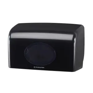 Диспенсер Kimberly-Clark Aquarius мини для туалетной бумаги в рулонах черный 31.2х25х15 см 7191, Держатели туалетной бумаги - фото 4