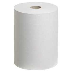Рушники в рулонах Kimberly-Clark Scott SLIMROLL білі 1 шар 165м х 20см 660 лист 6657, Рушники