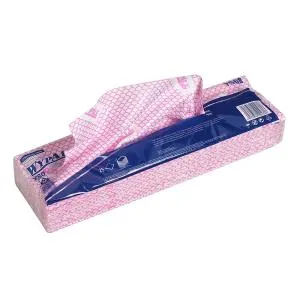 Нетканный протирочный материал Kimberly-Clark Wypall Х80 складной 25лист 1 слой 7567, Одноразовые полотенца - фото 8