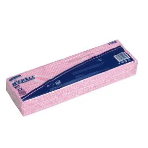 Нетканный протирочный материал Kimberly-Clark Wypall Х80 складной 25лист 1 слой 7567, Одноразовые полотенца - фото 9