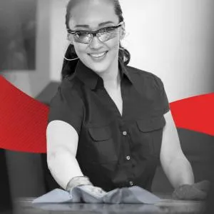 Бумага для протирания Kimberly-Clark Wypall L20 малый рулон голубой 380 м 1000 лист 1 слой 7200, Одноразовые полотенца - фото 4