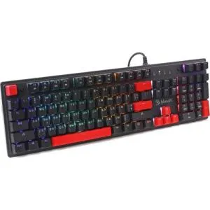 Клавиатура A4Tech Bloody S525N RGB BLMS Red Switch USB Fire Black (4711421002066) U1093180, Клавиатуры - фото 4