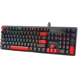 Клавиатура A4Tech Bloody S525N RGB BLMS Red Switch USB Fire Black (4711421002066) U1093180, Клавиатуры - фото 5