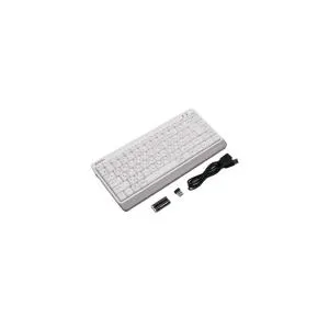 Клавиатура A4Tech FBK11 Wireless White (4711421965491) U0627949, Клавиатуры - фото 2