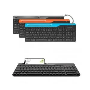 Клавіатура A4Tech FBK25 Wireless Black (4711421961509) U0627946, Клавіатури - фото 1
