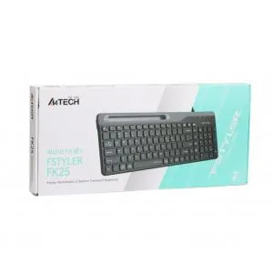 Клавиатура A4Tech FK25 USB White (4711421959896) U0594695, Клавиатуры - фото 1