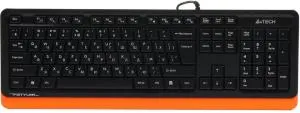 Клавиатура A4Tech FKS10 USB Orange (4711421963398) U0627953, Клавиатуры