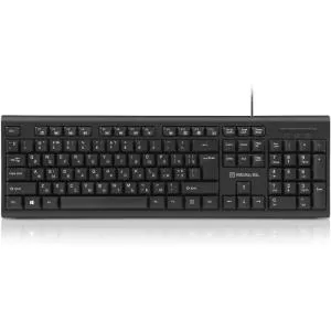 Клавиатура REAL-EL RK-507 USB Black (EL123100050) U1103568, Клавиатуры