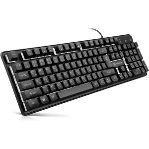 Клавіатура REAL-EL RK-7015 USB Black (EL123100049) U1103569, Клавіатури - фото 7