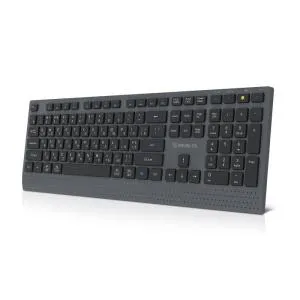 Клавіатура REAL-EL RK-715W Wireless/Bluetooth Black/Gray (EL123100051) U1108489, Клавіатури - фото 5