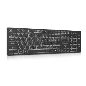 Клавіатура REAL-EL RK-725W Wireless/Bluetooth Black (EL123100061) U1209805, Клавіатури - фото 3