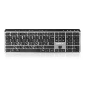 Клавиатура REAL-EL RK-737W Wireless/Bluetooth Black/Grey (EL123100060) U1209806, Клавиатуры