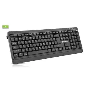 Клавіатура REAL-EL RK-760W Wireless Black (EL123100058) U1209807, Клавіатури - фото 1