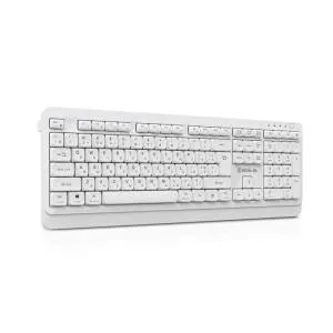 Клавіатура REAL-EL RK-761W Wireless White (EL123100059) U1209808, Клавіатури - фото 1