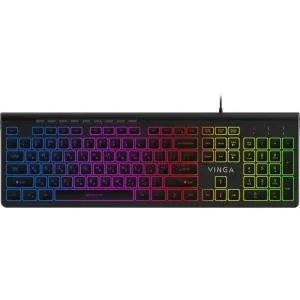 Клавиатура Vinga KB-460 Black U0566265, Клавиатуры