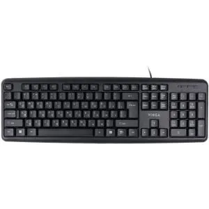 Клавиатура Vinga KB110BK U0247667, Клавиатуры