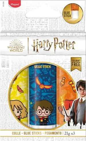 Набір клей-олівців Maped HARRY POTTER 3x21г MP.822103, Клей