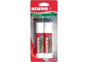 Клей-карандаш Kores основание PVP 20г 2 шт в блистере K12822, Клей
