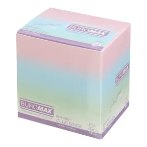 Клей-олiвець PASTEL 10г PVP Buromax BM.4921, Клей - фото 1