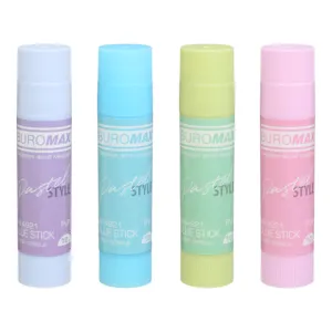 Клей-олiвець PASTEL 10г PVP Buromax BM.4921, Клей - фото 3