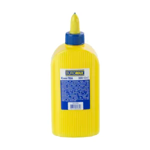 Клей Buromax ПВА 300 мл колпачок дозатор BM.4858, Клей