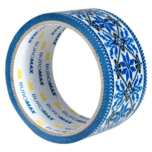 Клейкая упаковочная лента 48мм x 35м Доброго вечора ми з України BM.7007-70, Скотч - фото 1