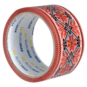 Клейкая упаковочная лента 48мм x 35м Доброго вечора ми з України BM.7007-70, Скотч