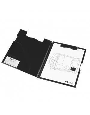 Клипборд-папка магнитная A4 черная Magnetoplan Clipboard Folder Black 1131612