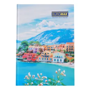 Книга канцелярська Buromax МІСТО/СЕЗОНИ JOBMAX А4 96 л клітинка офсет тверда обкладинка BM.2408i, Книги обліку - фото 5