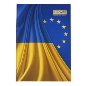 Книга канцелярська Buromax UKRAINE А4 96 л клітинка офсет тверда лам обкладинка асорті BM.2400-38i, Книги обліку - фото 5