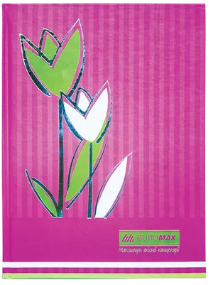 Книга обліку Квіти А4 80л Buromax BM.2300