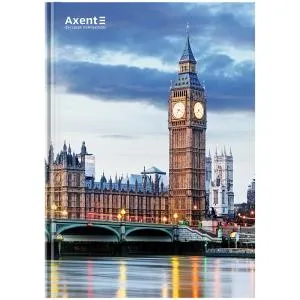 Записная книга А4- AXENT City 203x273 мм 96 листов клетка 8425, Записные книги