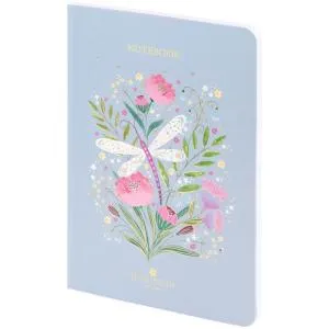 Книга записная AXENT A5 80 л кл TR Fairy Garden 1 8700-31, Записные книги - фото 3