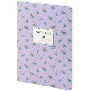 Записная книга A5 AXENT 80 листов клетка Morning Dew 8700, Записные книги - фото 1