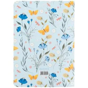Записная книга A5 AXENT 80 листов клетка Secret Garden 8700, Записные книги - фото 1