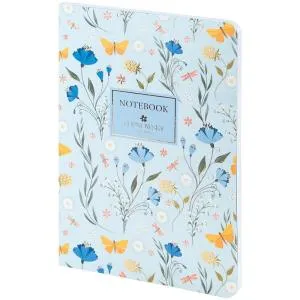 Записная книга A5 AXENT 80 листов клетка Secret Garden 8700, Записные книги - фото 3