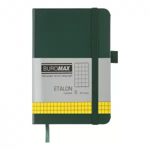 Книга записна ETALON 95x140 96 аркушів клітинка BUROMAX BM.296160 - Фото 5