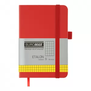 Книга записна ETALON 95x140 96 аркушів клітинка BUROMAX BM.296160 - Фото 6