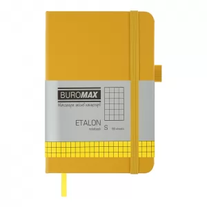 Книга записна ETALON 95x140 96 аркушів клітинка BUROMAX BM.296160 - Фото 9