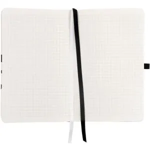 Книга записная AXENT Partner 125x195 96л кл Black&White 8621-10-A, Записные книги - фото 2