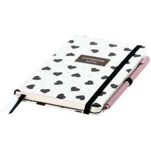 Книга записная AXENT Partner 125x195 96л кл Black&White 8621-10-A, Записные книги - фото 3