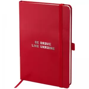 Книга записная А5 AXENT Partner Brave 8201-03-2-A 125х195 мм 96 листов в клетку красная