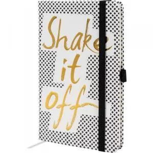 Книга записная AXENT Partner 8617-10-A 125х195 мм 96л Shake it off - Фото 1