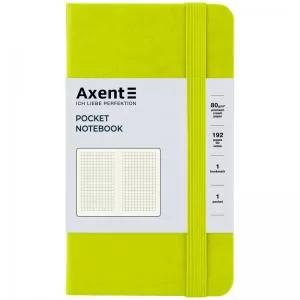 Книга записная Partner, 95х140, 96 листов, клетка, AXENT 8301-A