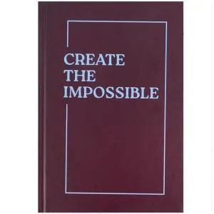 Книга записная AXENT твердая обложка А5 96 л клет Create 8457-18-A, Записные книги - фото 3